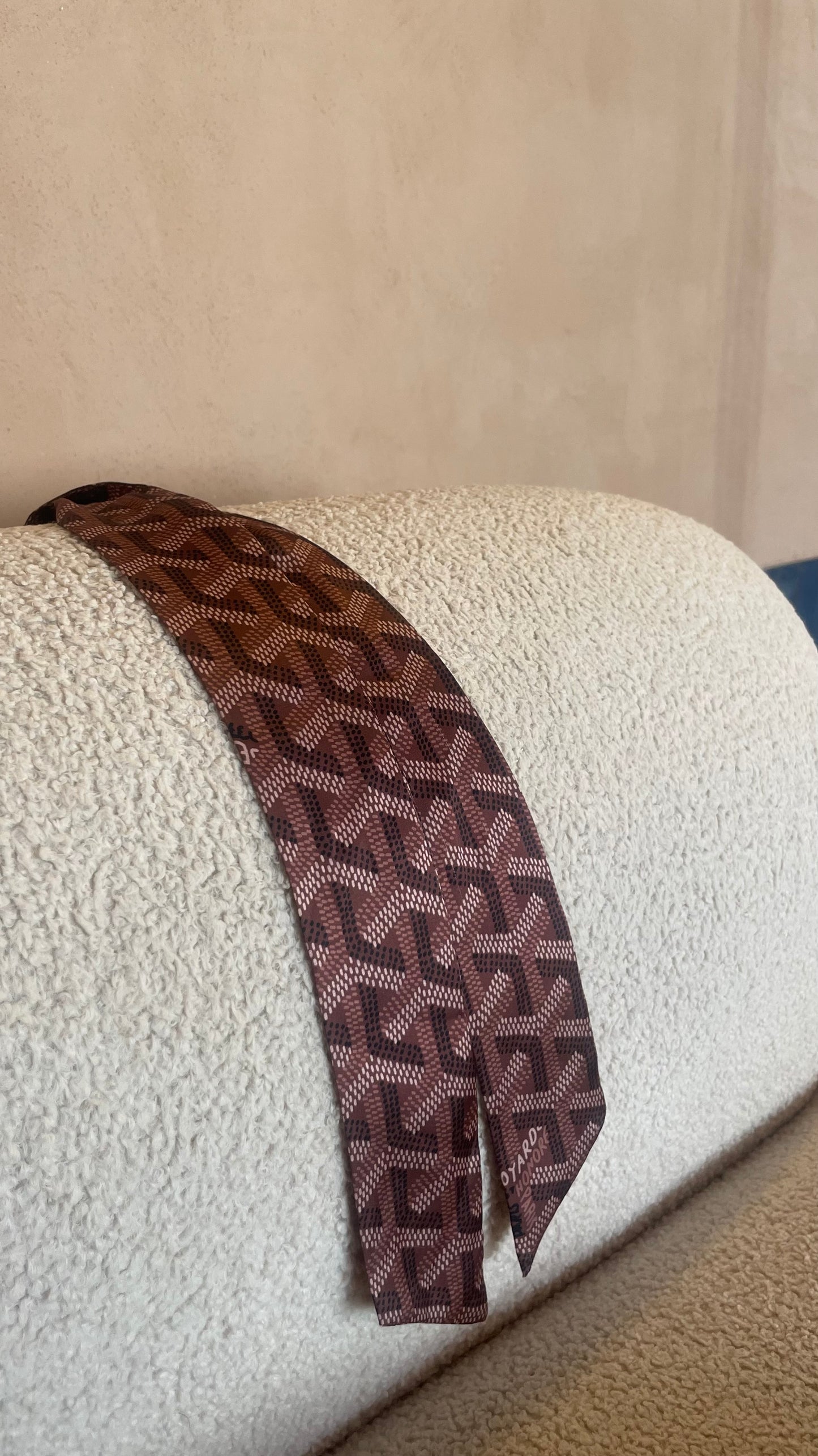 Goyard Silk Scarf
