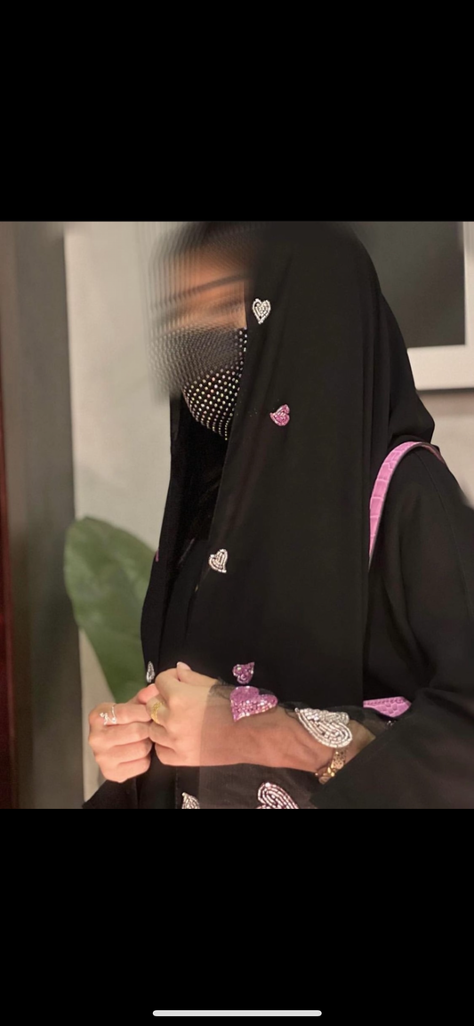 Heart Abaya